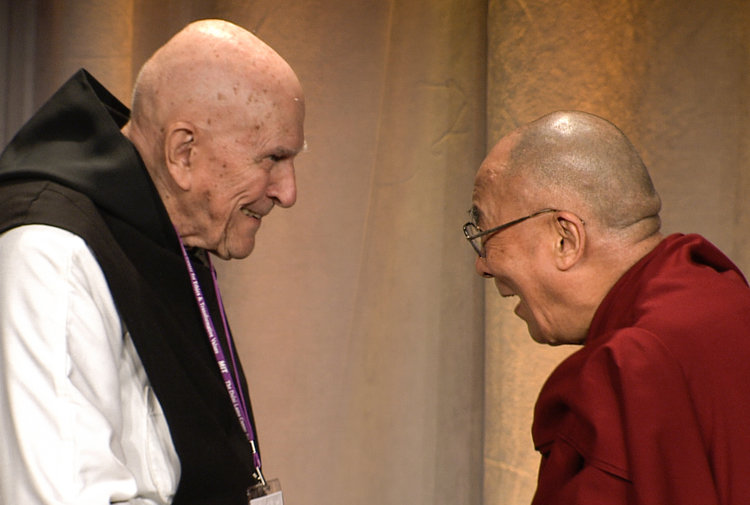 Padre Keating col Dalai Lama